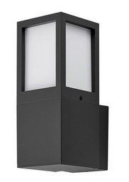 Wandleuchte, IP65, Dunkelgrau, E27