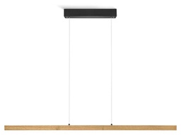 LED Pendell., CCT, Dimmbar, , Gestensteuerung, Asteiche geölt