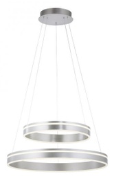 LED Ring Pendelleuchte, 2 flammig