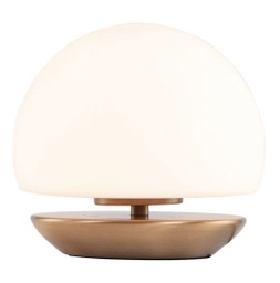 LED Tischleuchte, Bronze, 3-stufig dimmbar, G9 inkl.