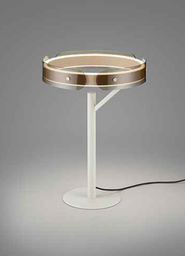 LED Tischleuchte, Fernbedienung, CCT, Rauchglas