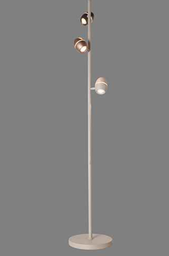LED Stehleuchte, CCT, dimmbar, Fußschalter