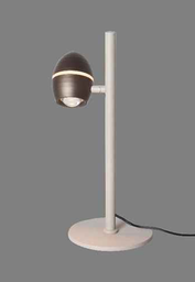 LED Tischleuchte, CCT, SwitchDim, Platin