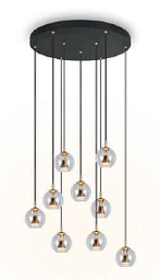 LED Pendelleuchte, CCT per DipSwitch, 3-stufig dimmbar