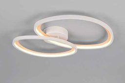 LED Deckenleuchte, Fernbedienung, CCT, Grau