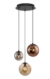 Pendelleuchte, E14, Multicolor