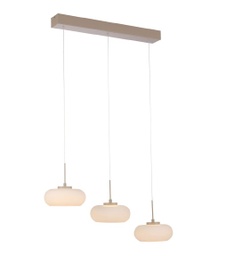 LED Pendelleuchte, Sandfarben, SwitchDim