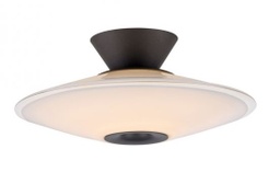 LED Deckenleuchte, Opalglas, dimmbar