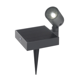 Solar LED Außenstrahler, schwenkbar, IP65