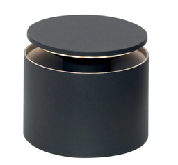 LED Akku Tischleuchte, Touchdimmer, DTW, IP54, Schwarz