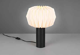 Tischleuchte, Schirm Papier Weiß, E27 Fassung