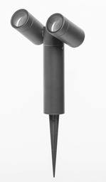 Erdspieß, 2 flammig, IP 65, GU10, schwenkbar