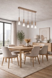 LED Pendelleuchte, Sandfarben
