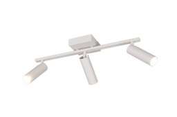 Strahler, 3-flammig, Grau, schwenkbar, Mini GU10
