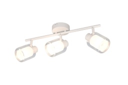 Strahler, 3-flammig, schwenkbar, Warm grey, E14