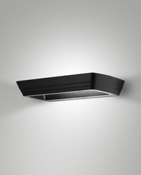 LED Wandleuchte, CCT, dimmbar, schwarz