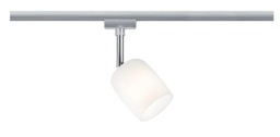 Schiene 230V, Spot Blossom, Farbe : Chrom matt , Satin