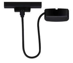 Einspeisung mit 1 Meter Kabel, Schwarz