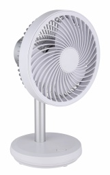 Ventilator, 14,1 x 28 x 16,5 cm (Farbe:weiß silberfarben)