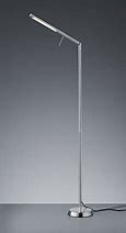 LED-Stehleuchte, Tastdimmer, Nickel matt
